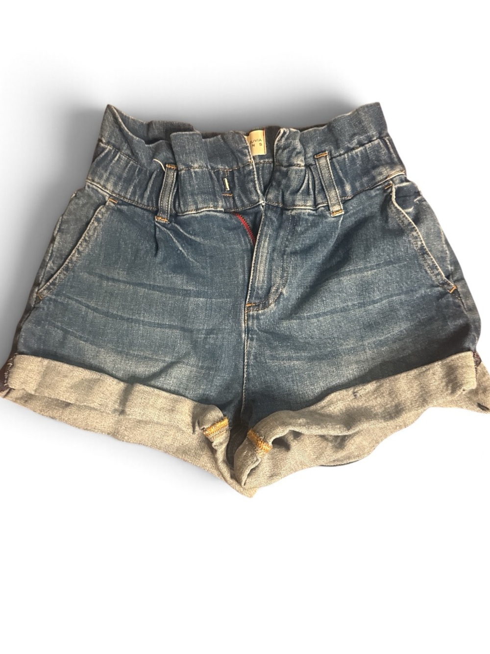 Alice + Olivia Denim Jean Shorts in Blue